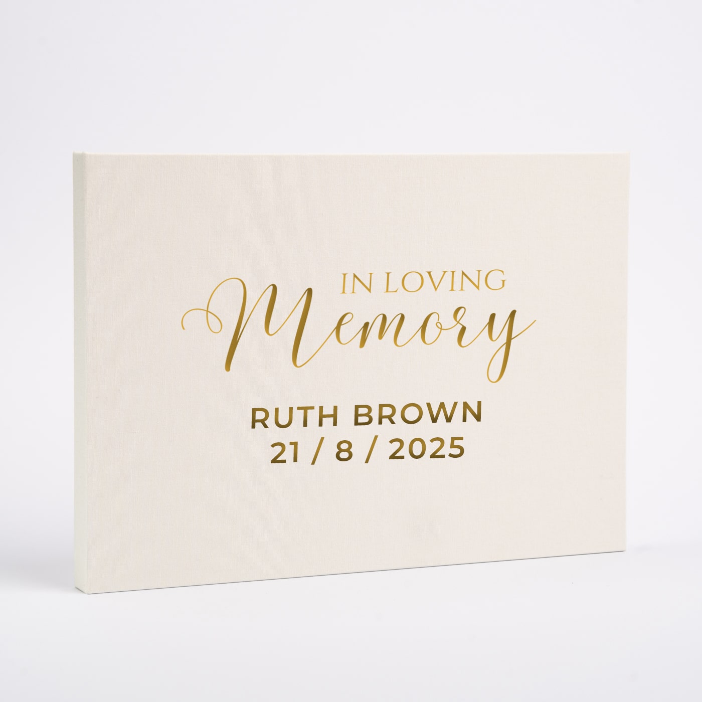 Personalised Memorial Video Book #4