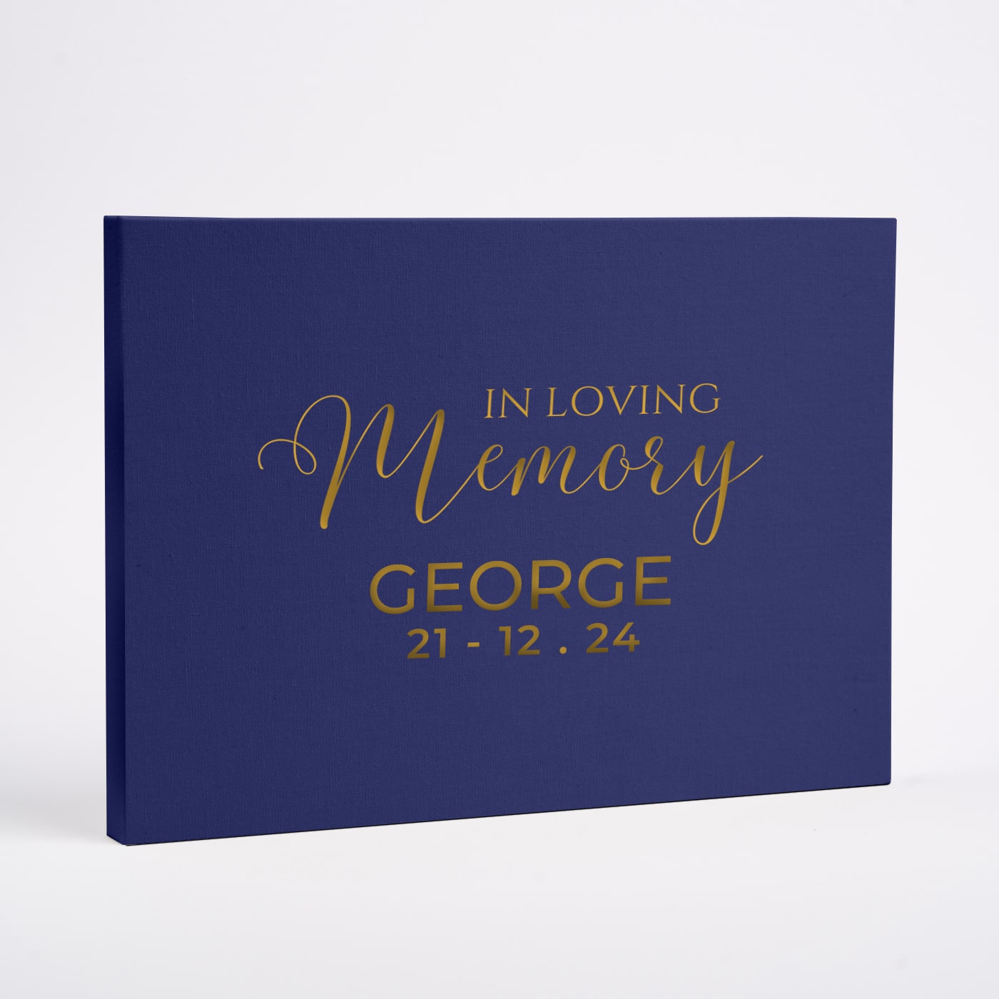 Personalised Memorial Video Book #4