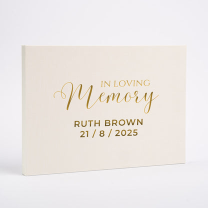 Personalised Memorial Video Book #4